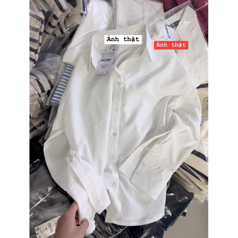 ÁO SƠ MI TRẮNG ZA…RA