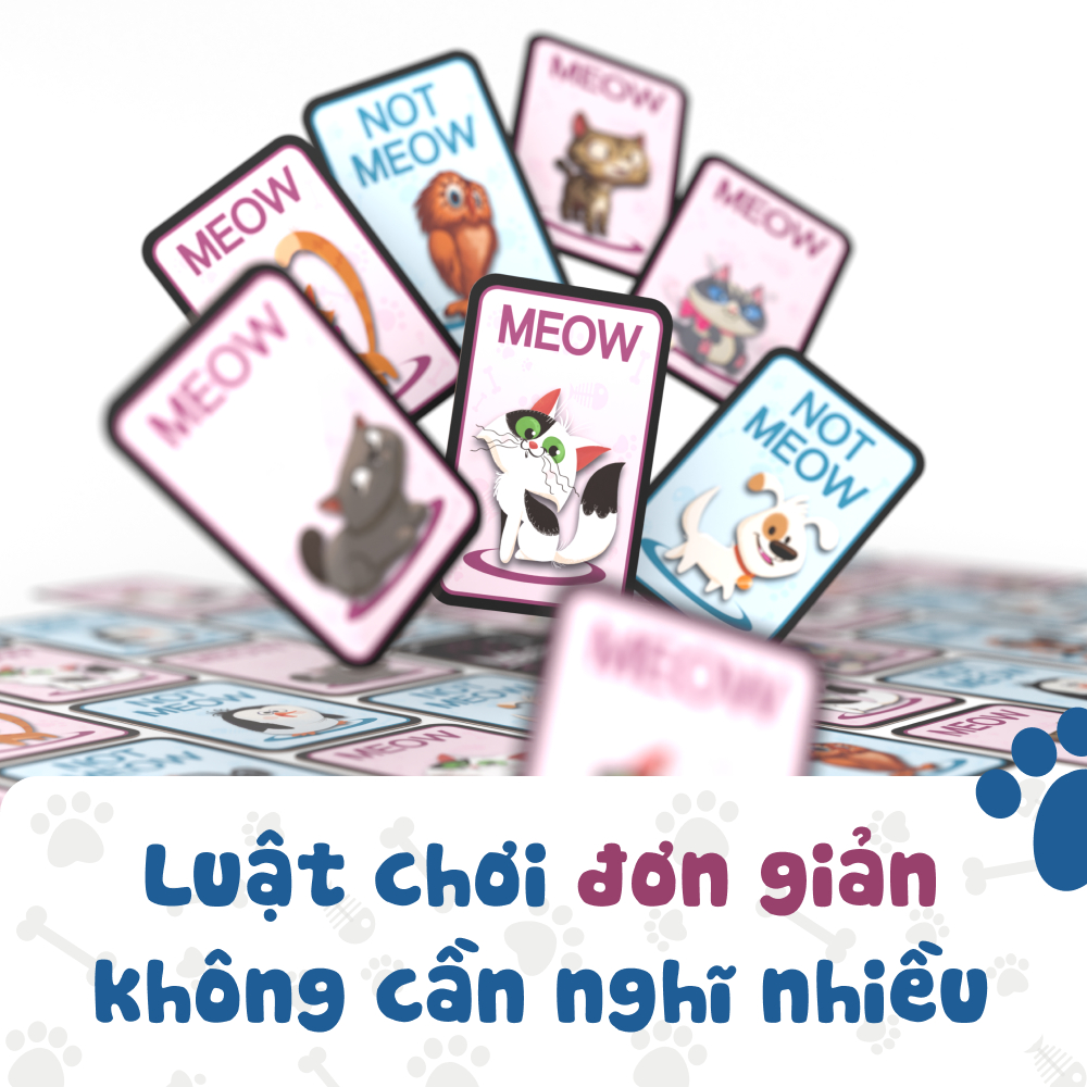 Giờ  Ra Chơi - Meow| Board game dễ thương cho gia đình| Trò chơi giải trí vui nhộn