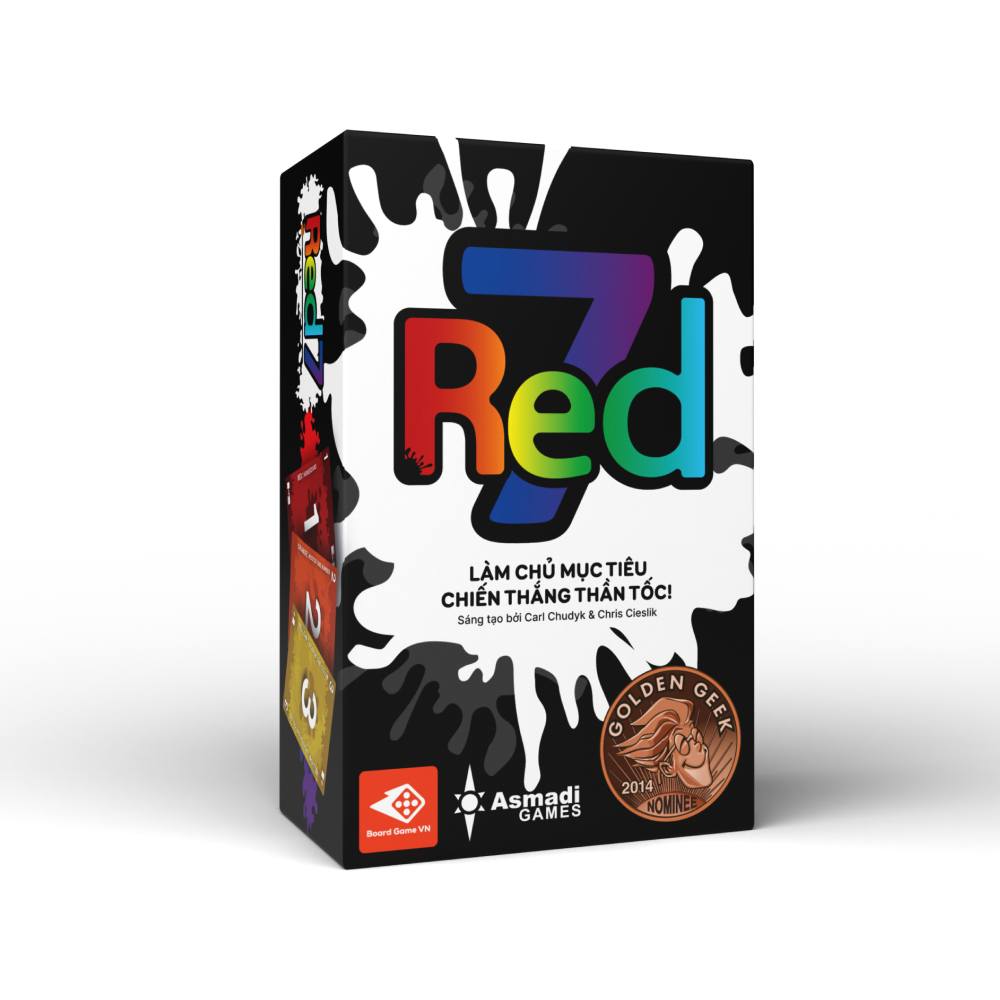 Board Game VN - Red 7 - Trò chơi đạt đề cử Board Game gia đình hay nhất 2014