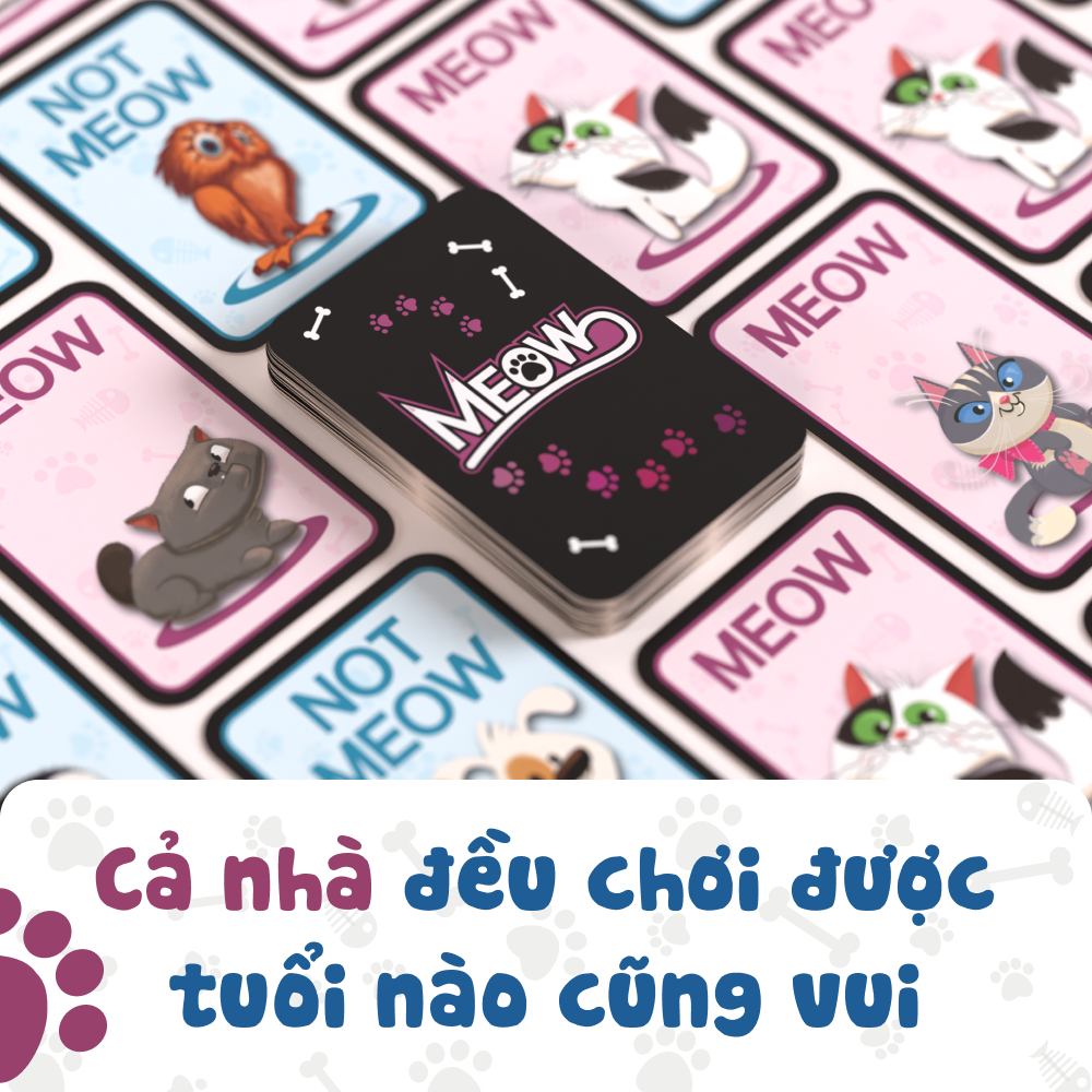 Giờ  Ra Chơi - Meow| Board game dễ thương cho gia đình| Trò chơi giải trí vui nhộn