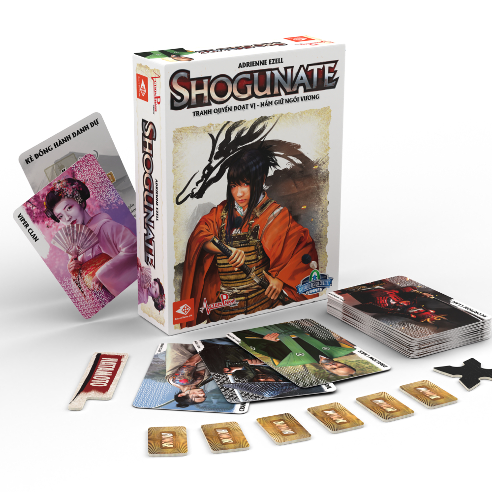 Giờ Ra Chơi - Shogunate| Tranh quyền đoạt vị, nắm giữ ngôi vương| Board game nhập khẩu