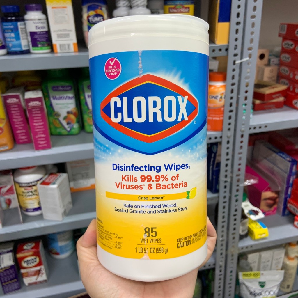 Khăn ướt diệt khuẩn đa năng Clorox tiêu diệt 99,9% vi khuẩn - EDS Mart