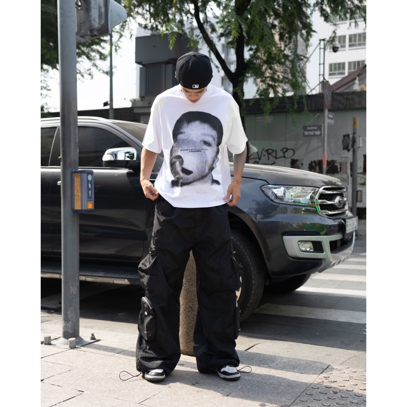 Áo Thun RVB Chewing Gum Boxy T-Shirt White