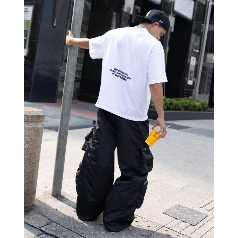 Áo Thun RVB Chewing Gum Boxy T-Shirt White