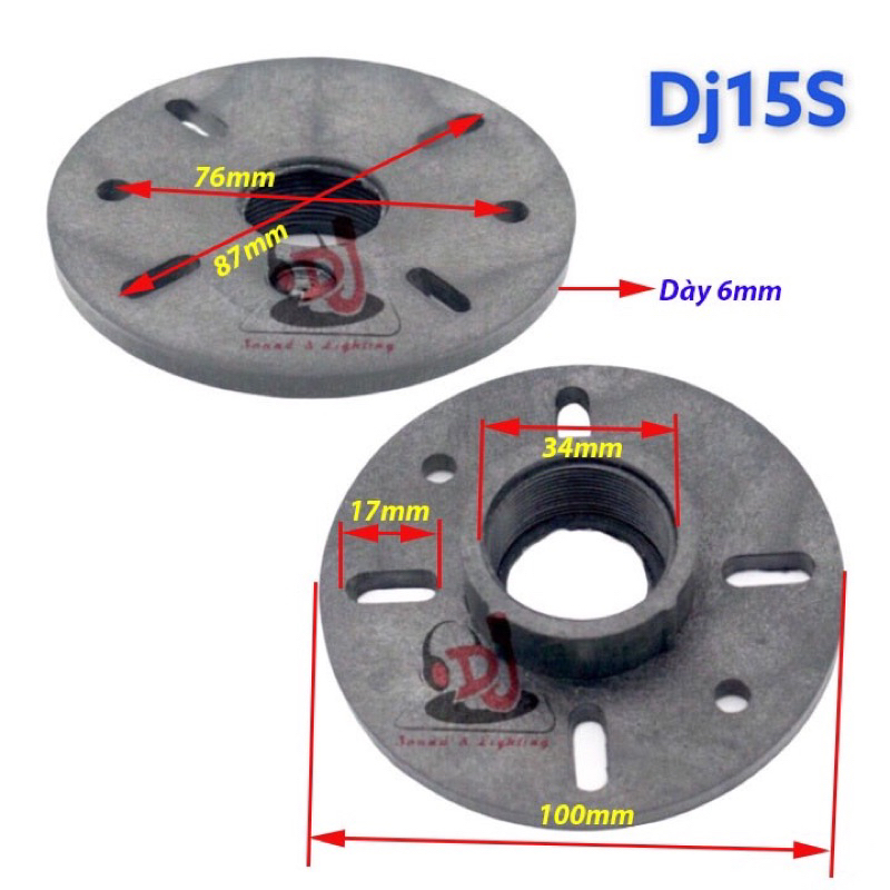 Đế nối Treble 350 - 450 /  BÍCH NỐI  450 REN XOÁY