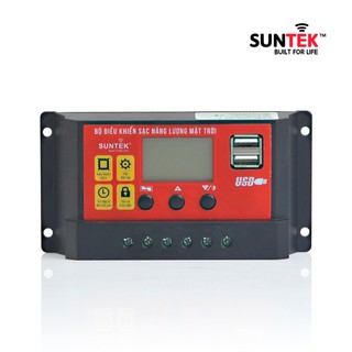 Bộ Điều Khiển Sạc Năng Lượng Mặt Trời 30A SUNTEK Solar Charge Controller - Tối ưu Nguồn điện sạc từ Tấm Pin NLMT