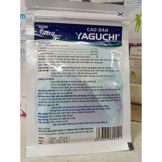 YAKUCHI Dán giảm đau bịch 5 miếng