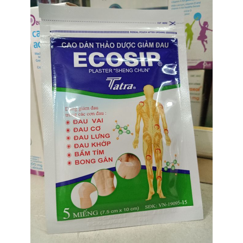 Cao dán Thảo Dược ECOSHIP