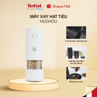  Máy xay hạt tiêu muối gia vị tự động - 2 màu đen và trắng