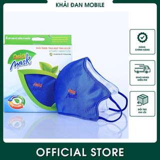 Khẩu trang than hoạt tính asia mask, chống khuẩn, chống bụi