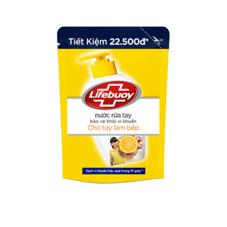 Combo 2 túi Nước rửa tay Lifebuoy Chanh Khử mùi túi 400g