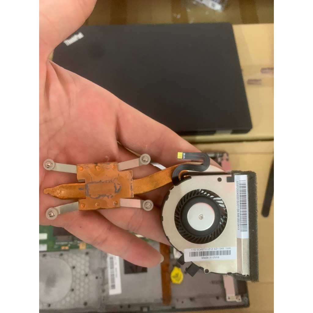 Quạt và tản nhiệt cpu laptop lenovo Thinkpad X240 X240s X250