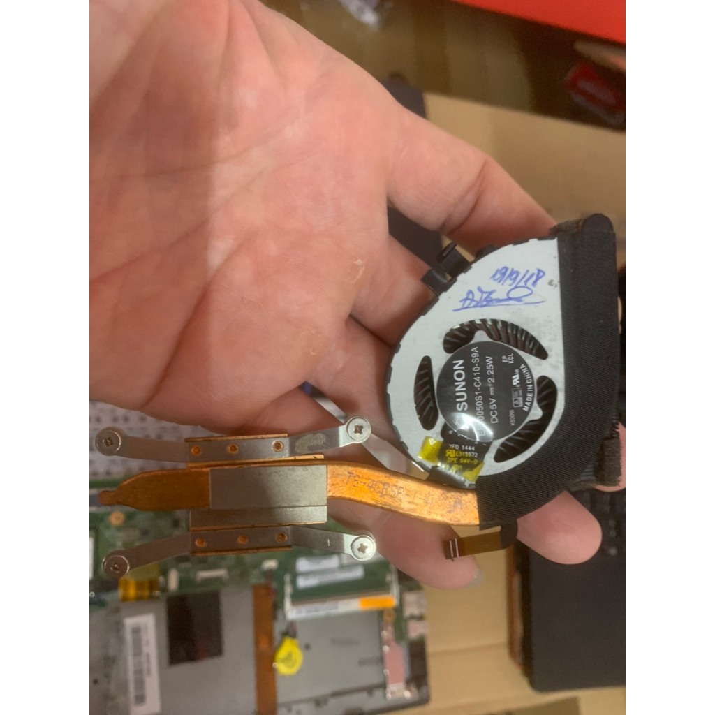 Quạt và tản nhiệt cpu laptop lenovo Thinkpad X240 X240s X250