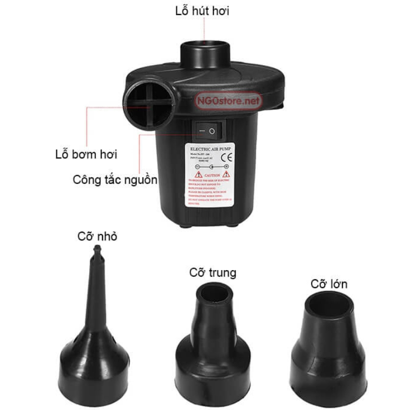 Bơm Điện 2 Chiều Bơm Phao, Máy Hút Chân Không Bơm Hút Siêu Mạnh Tiện Lợi An Toàn Nhanh Chóng