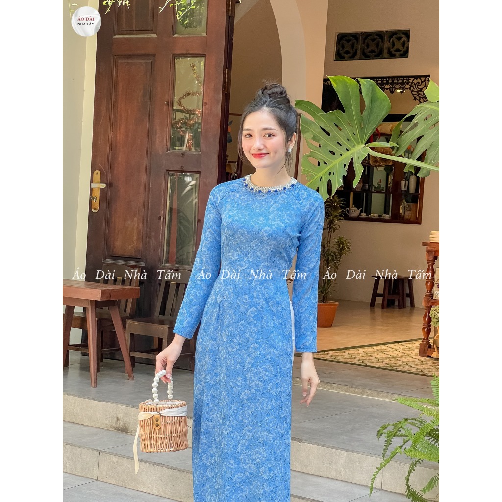 Áo Dài Nhà Tấm Áo Dài Xanh Lá - Tinh Thần Việt Nam Trong Sắc Màu Tươi Mới