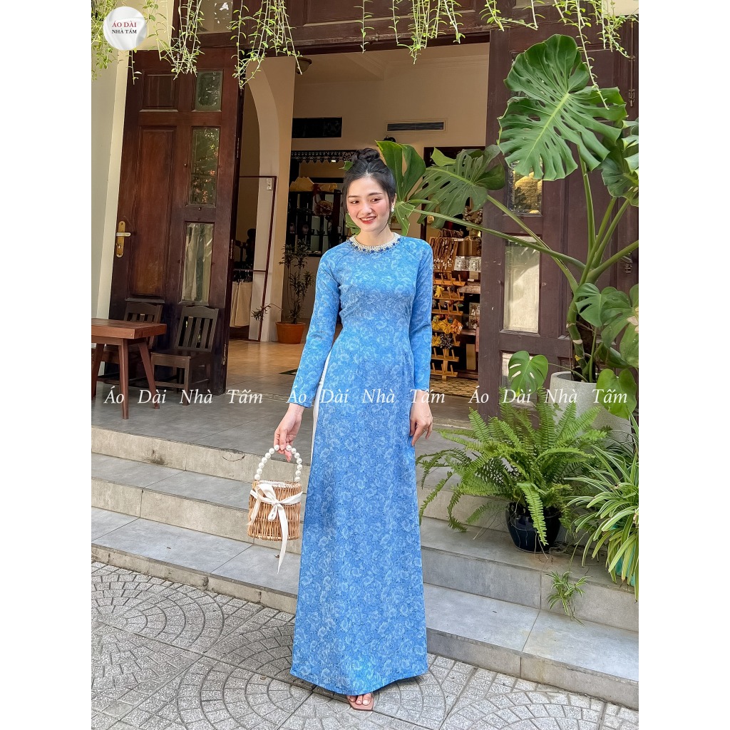 Áo Dài Nhà Tấm Áo Dài Xanh Lá - Tinh Thần Việt Nam Trong Sắc Màu Tươi Mới