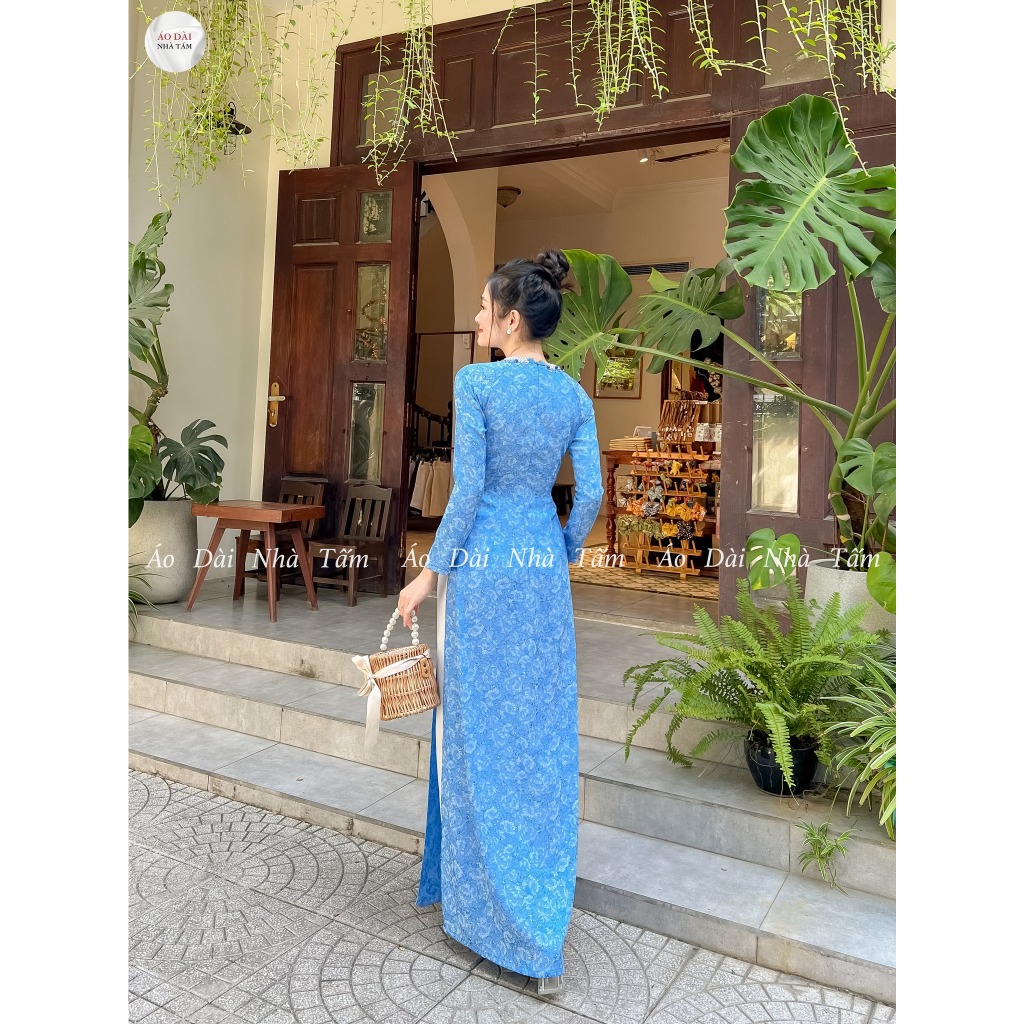 Áo Dài Nhà Tấm Áo Dài Xanh Lá - Tinh Thần Việt Nam Trong Sắc Màu Tươi Mới