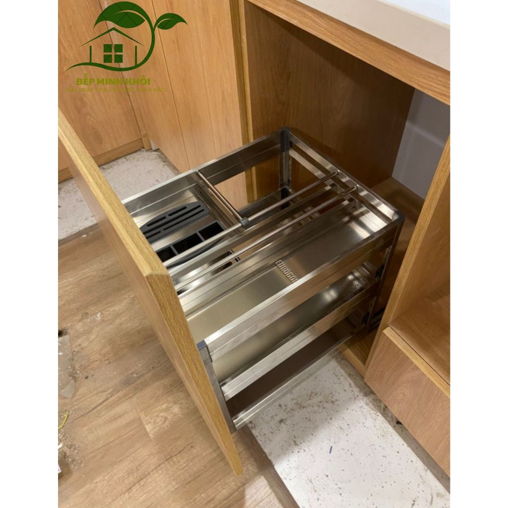 GIÁ DAO THỚT, GIA VỊ CHAI LỌ ĐA NĂNG INOX HỘP CHÍNH HÃNG EUROGOLD 100% SANG TRỌNG/ BỀN BỈ/ TIỆN LỢI