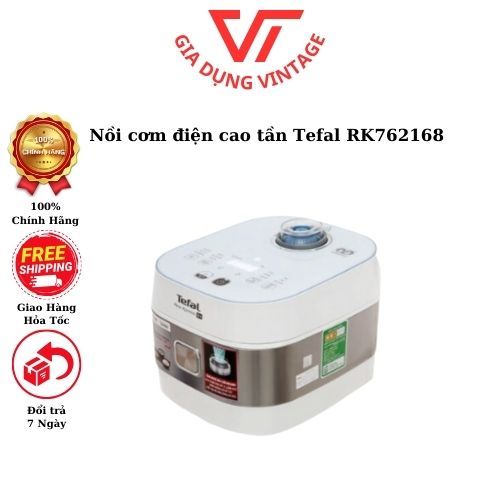 Nồi cơm điện cao tần Tefal 1.5 lít RK762168 - Hàng Chính Hãng