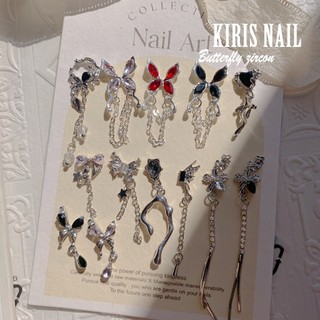 Charm hoa xích, tim xích, bướm xích, cá tính đính móng - giá 1 charm