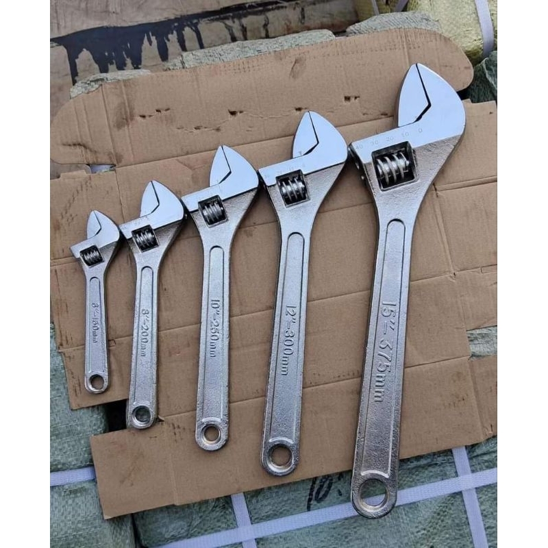 MỎ LẾT HỢP KIM THÉP XI TRẮNG 8inch, 10inch, 12 inch