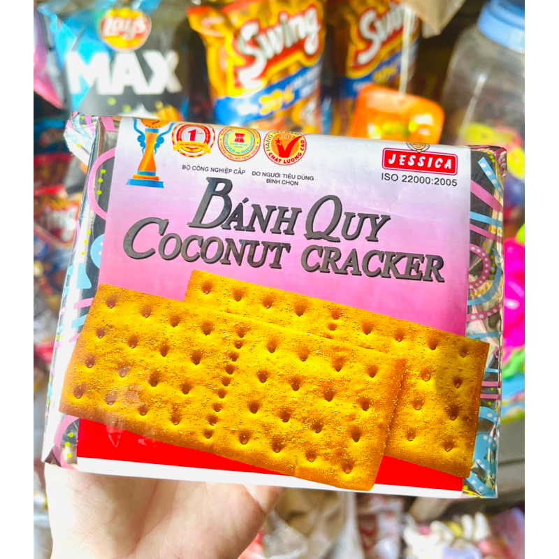 Bánh quy Coconut Cracker 178g 🍪