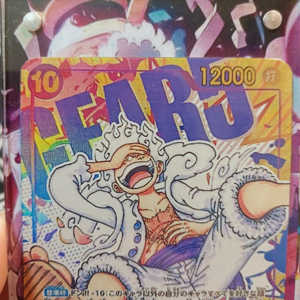 Thẻ Card Monkey D. Luffy Nika Gear 5 OP05-119 Japanese 1459 d47 1-2