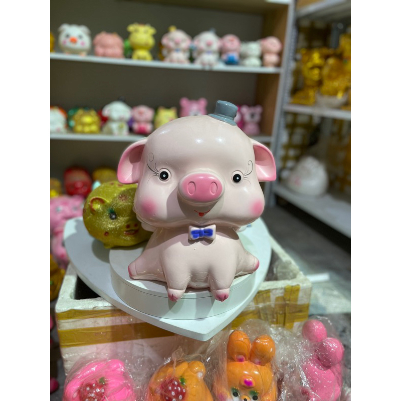 Lợn/Heo Đất thiên thần cánh tiên thạch cao size khủng siêu xinh hot hit mẫu mới MINHKHOI SHOP