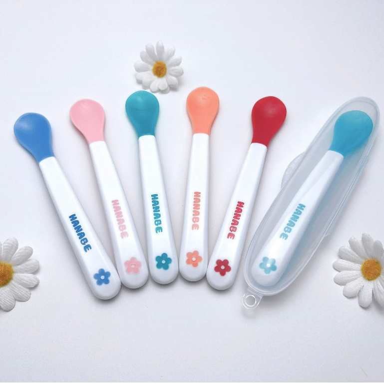 Thìa báo nóng kèm hộp cho bé - E60