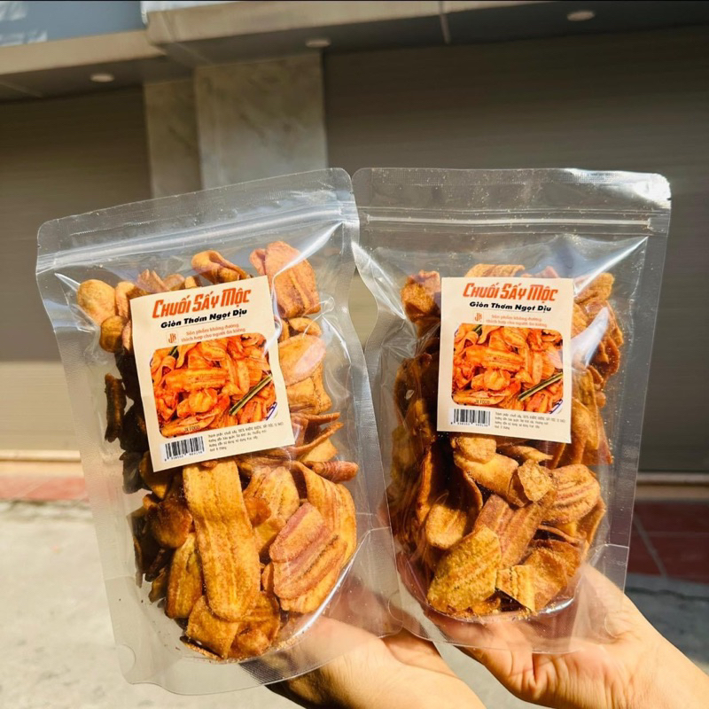 Chuối sấy mộc 300g