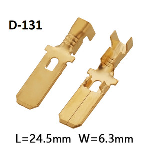 10 cái - Đầu Cos 6.3mm đực cái các loại (giá 10 cái)