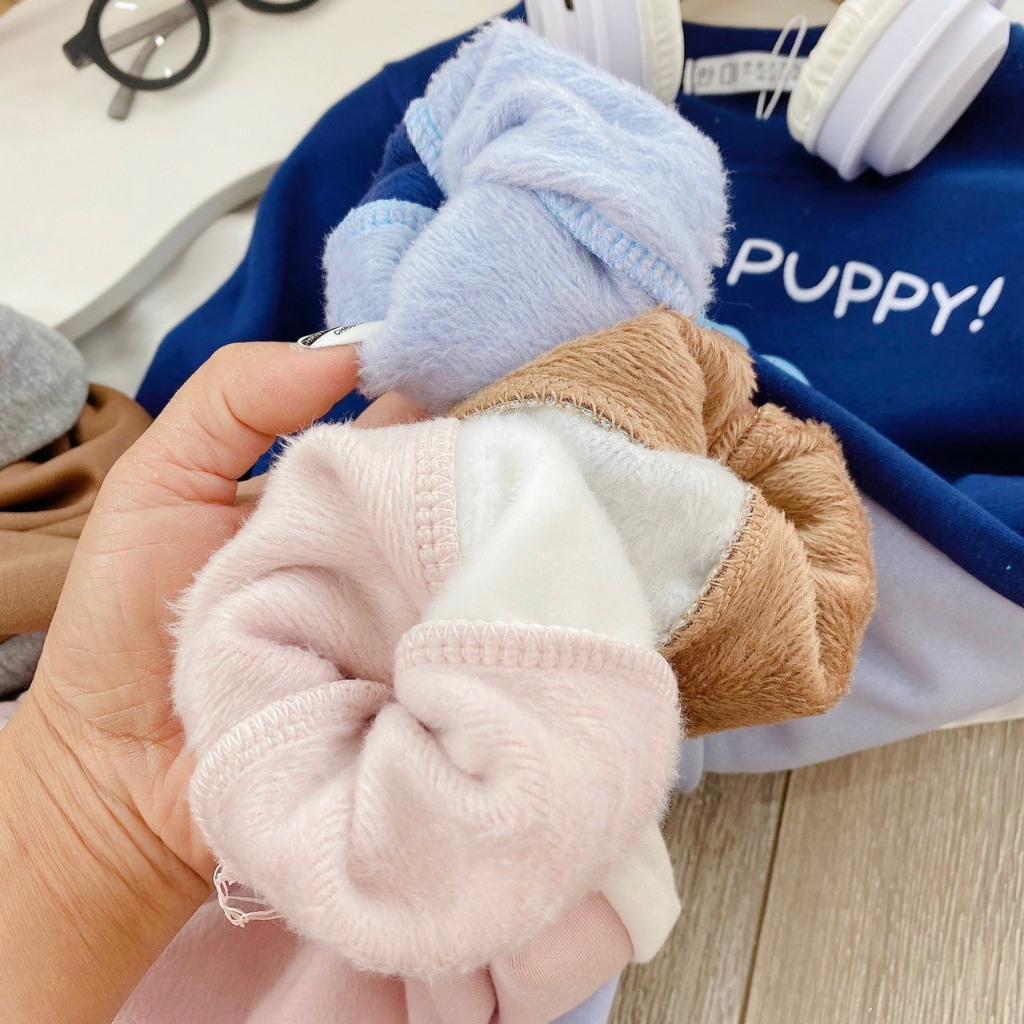 Bộ quần áo nỉ lót lông, bộ quần áo thu đông cho bé trai, bé gái, mềm, dày, bao ấm, bao đẹp BD34