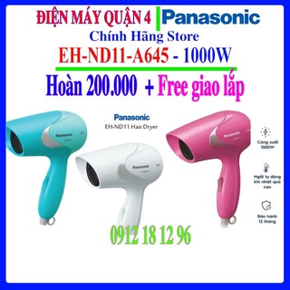 Máy sấy tóc panasonic eh-nd11-a645 / eh-nd11-w645 1000w / nd11 - hàng chính hãng