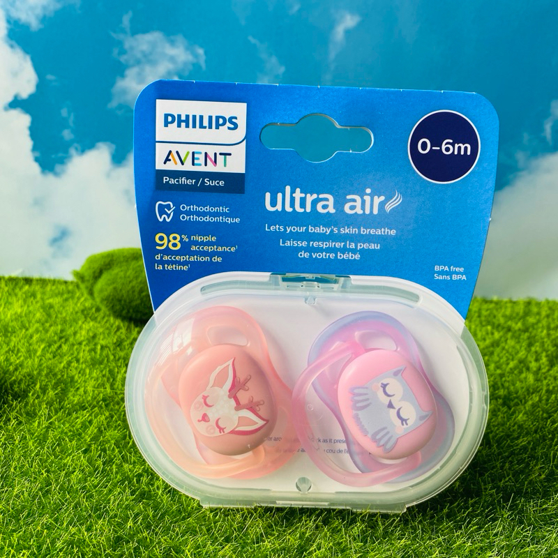 Ti Chỉnh Nha, Ti Ngậm Philips Avent Ultra Soft/Air