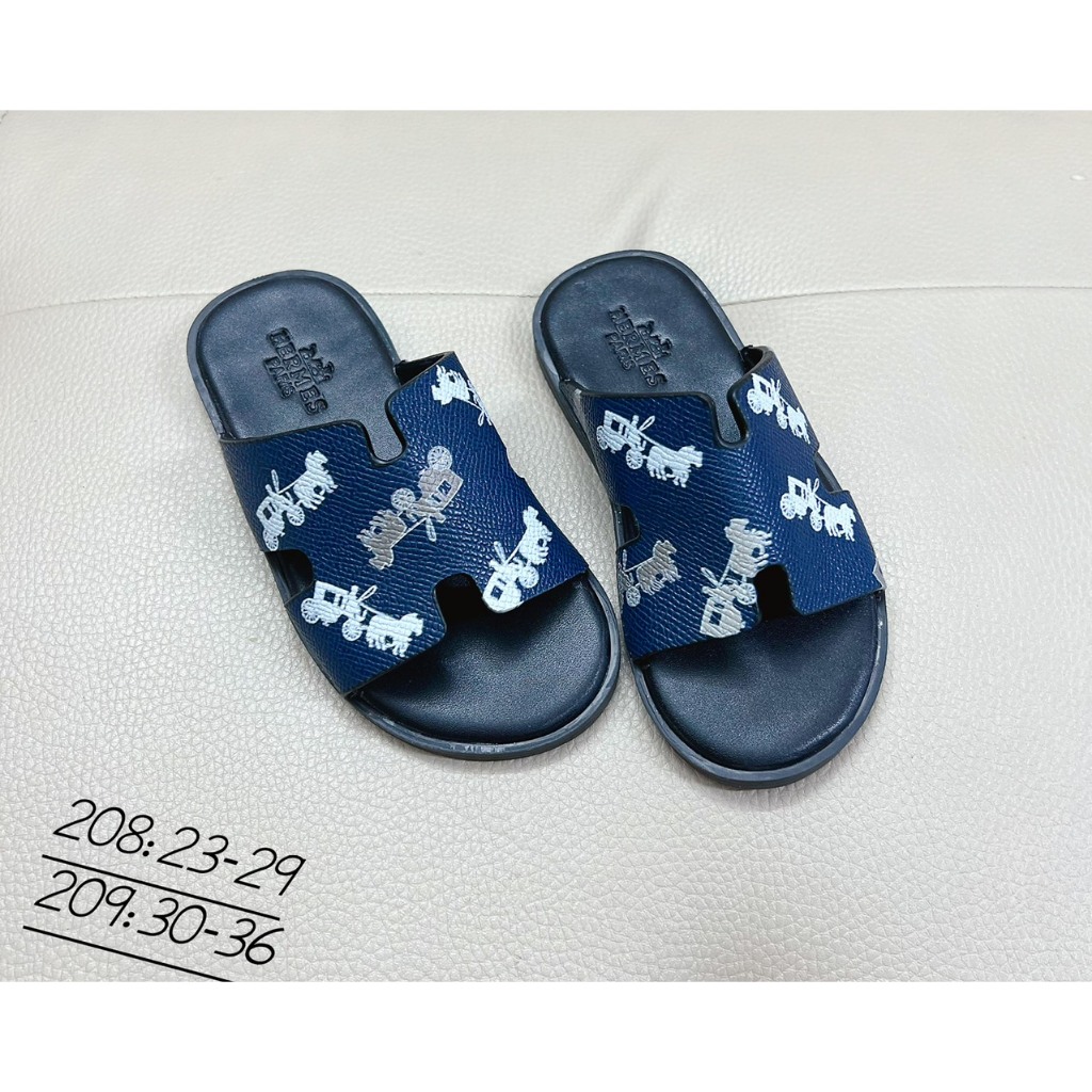 Dép lê quai ngang trẻ em chữ H trơn cho bé đi biển đi chơi from bé