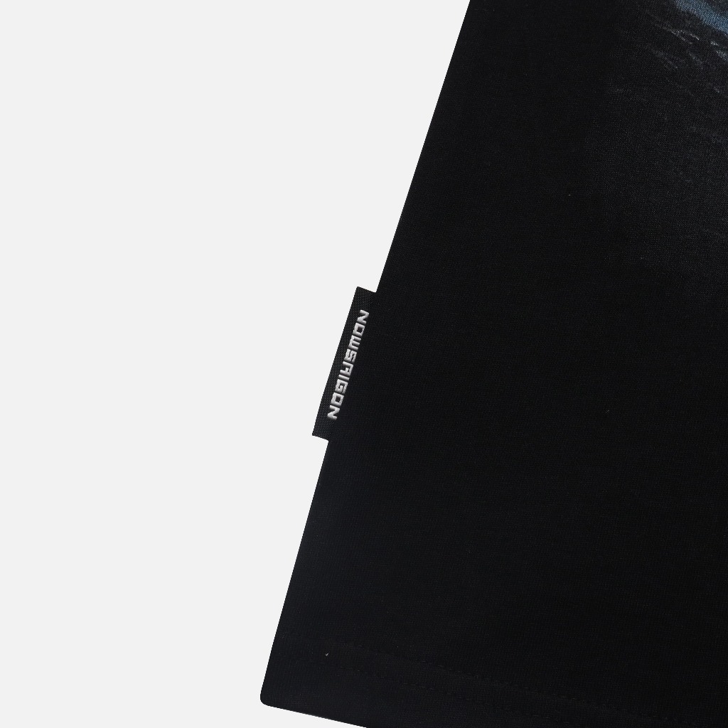 Áo thun NEEDS OF WISDOM Snowy Mountain Tee - Black - Local Brand Chính Hãng