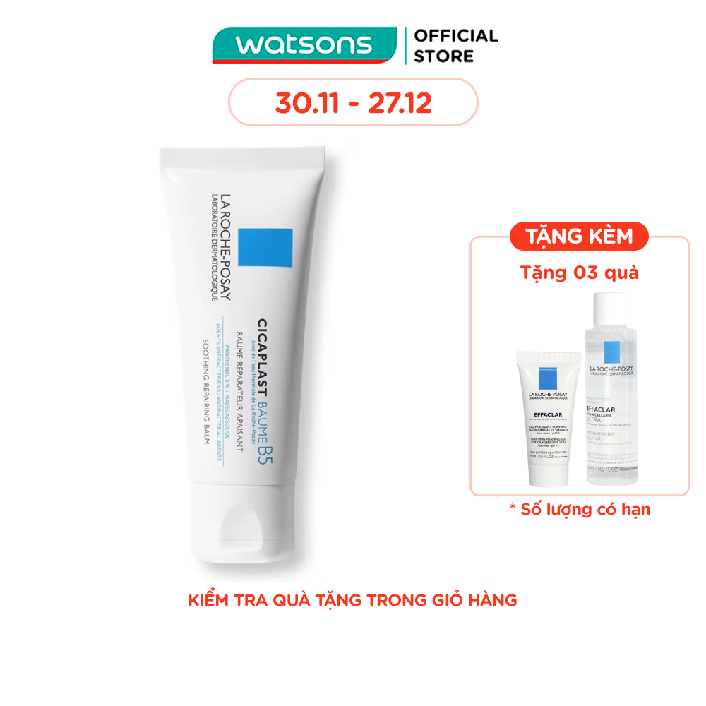 Kem Dưỡng Da La Roche-Posay Làm Dịu Kích Ứng & Phục Hồi Da B5 100ml