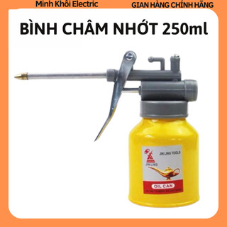 Bình châm nhớt 250ml, vịt dầu kim loại,bình bơm dầu nhớt,bình xịt dầu nhớt,bình bôi trơn,bình tra dầu mỡ,bình trâm nhớt