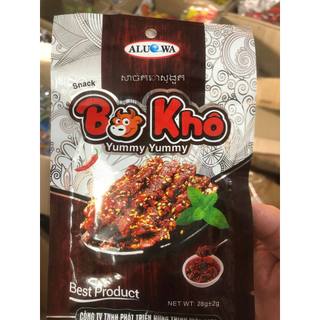 Combo 10 gói snack bò khô thơm cay