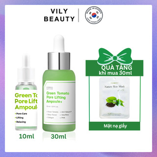 Serum cà chua xanh se lỗ chân lông SUNGBOON Editor Green Tomato Pore Lifting Ampoule 30ml