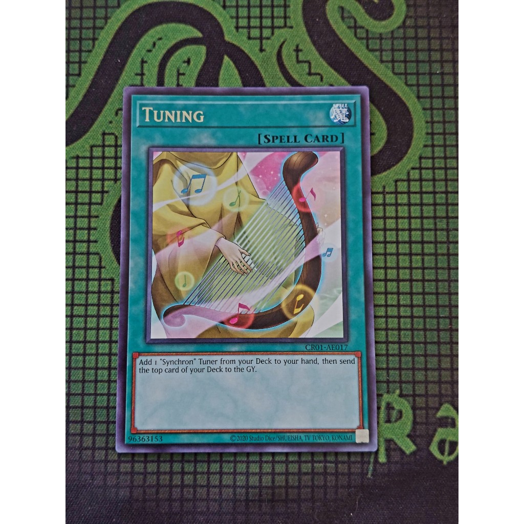 Thẻ Bài Yugioh Spell Tuning   CR01-AE017