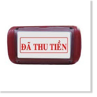 Con dấu "Đã thu tiền" Dstamp T214