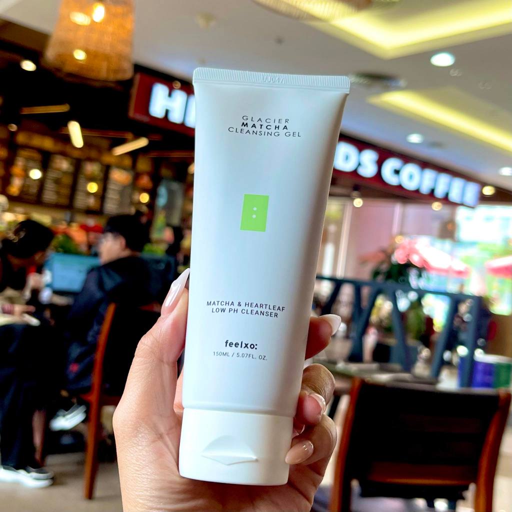 Sữa Rửa Mặt Dạng Gel Sạch Sâu Cho Da Dầu Mụn FEELXO: Glacier Matcha Cleansing Gel 150ML