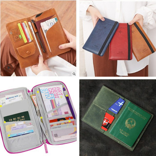 Bóp, ví túi da 5 ngăn, 11 ngăn cao cấp đựng cccd / cmnd / thẻ atm / passport - ví màu