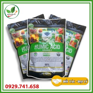 Combo 3 gói Humic AcidPower 99% nhập khẩu từ Mỹ. Phân hữu cơ kích thích rễ. hòa tan được 100%. Gói 1kg
