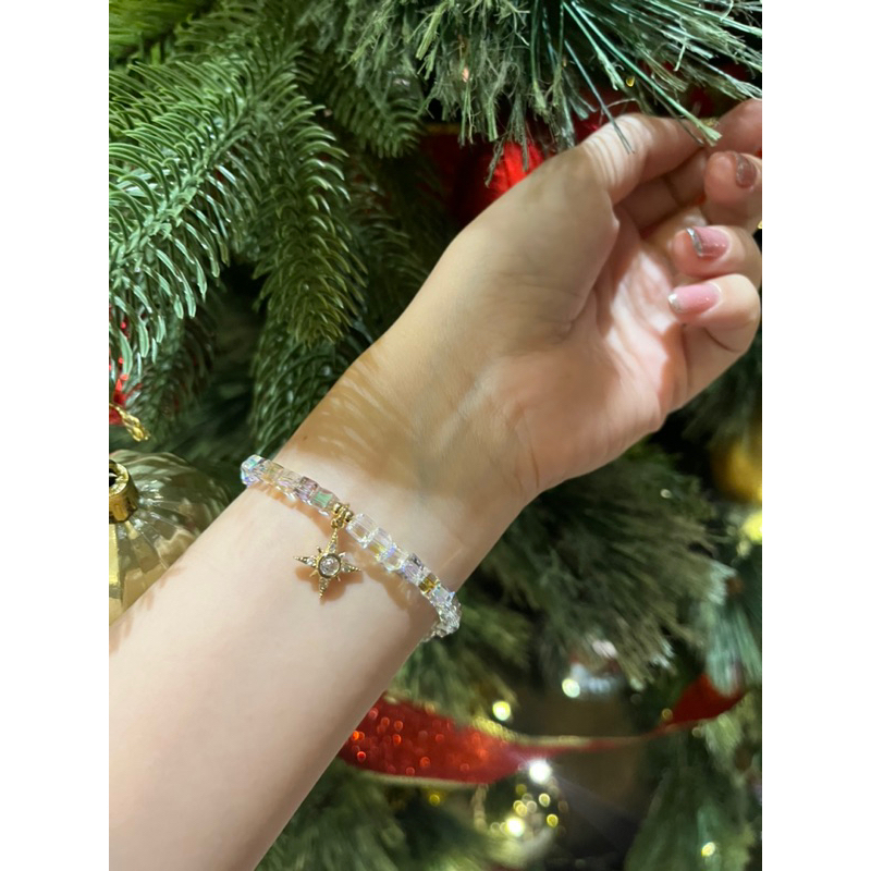 Vòng tay pha lê Áo handmade SpringX