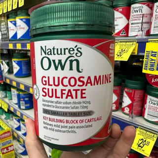 Viên uống bổ khớp Nature’s Own Glucosamine Sulfate 1500mg