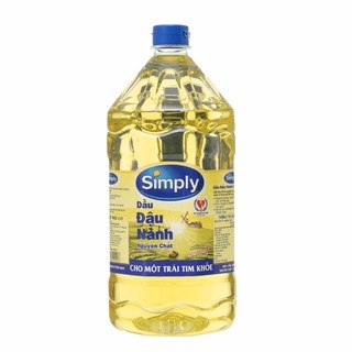 Dầu ân Simply 2 Lít ( Đậu Nành -Gạo Lứt)