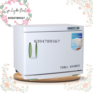 Tủ hấp khăn spa tiệt trùng 1 tầng 23a có đèn uv diệt khuẩn