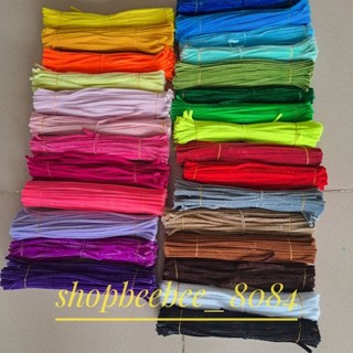 set 100 dây kẽm xù nhung màu sắc, trang trí làm hoa